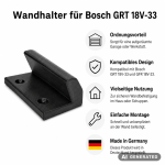 Wandhalter für Bosch GRT 18V-33 / GFR 18V-23 – Bild 3