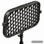 Naturalspring® Hexagon Grid kompatibel mit Elgato Key Light Wabengitter zur Reduzierung von Streulicht 30mm – Bild 3